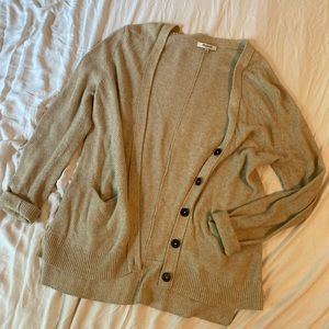 Madewell Oatmeal Cardigan
